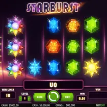 BetAlice - Starburst Slot - NetEnt Casino Game