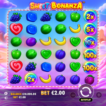 BetAlice - Sweet Bonanza Slot Game - Tumbling Reels and Multipliers