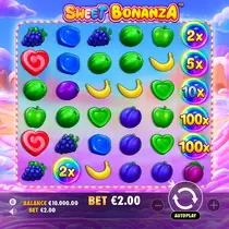 BetAlice - Sweet Bonanza Slot Game - Tumbling Reels and Multipliers