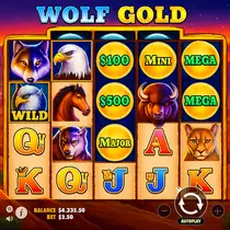 BetAlice - Wolf Gold Slot - Pragmatic Play Casino Game